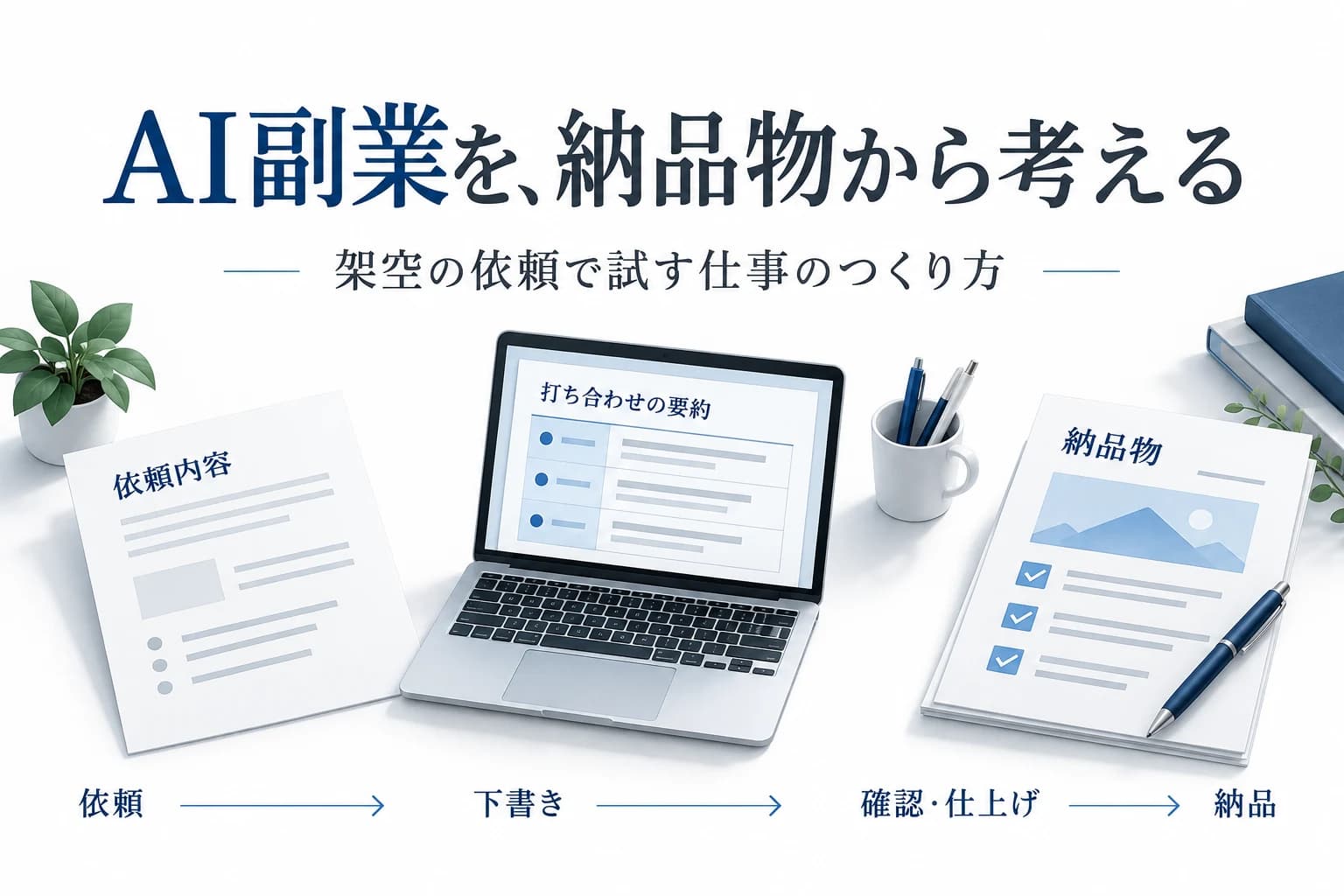 AI副業をやってみたい人へ|議事録の納品見本と始め方