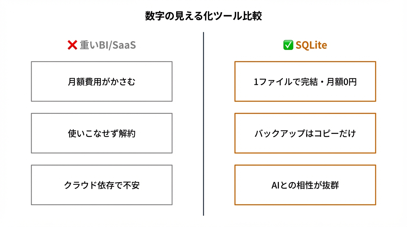 数字の見える化ツール比較